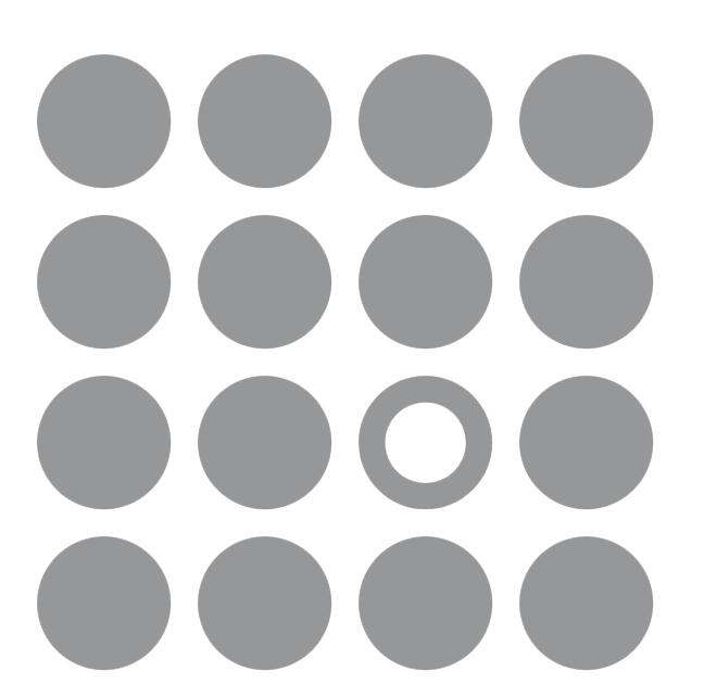 icon grid circles